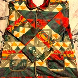 70s Style Over Jacket